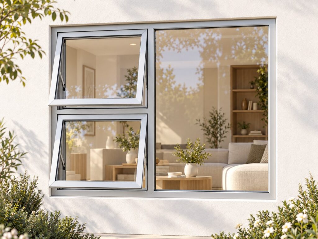 Left Two Openers with Fixed Side Pane – lifestyle illustration