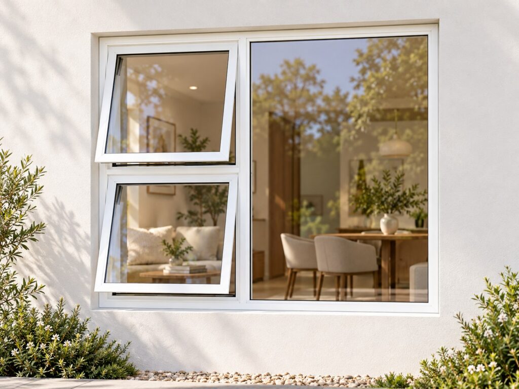 Left Two Openers with Fixed Side Pane – lifestyle illustration