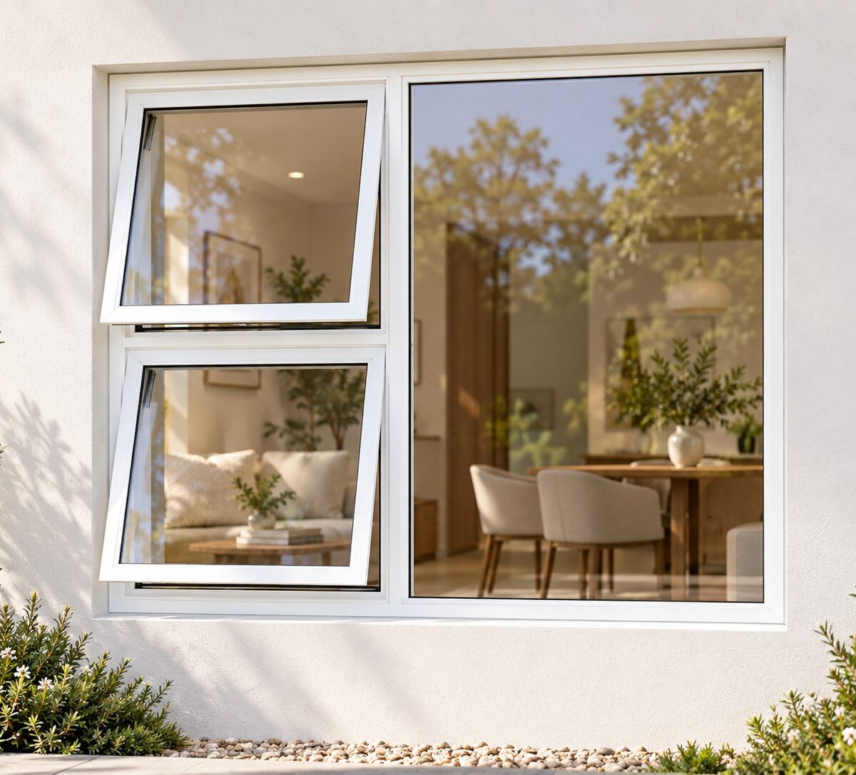 kenzo ptt1512lw white 1500x1200mm top hung window
