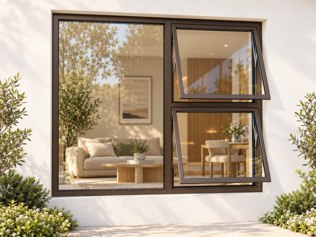 Right Two Openers with Fixed Side Pane – lifestyle illustration