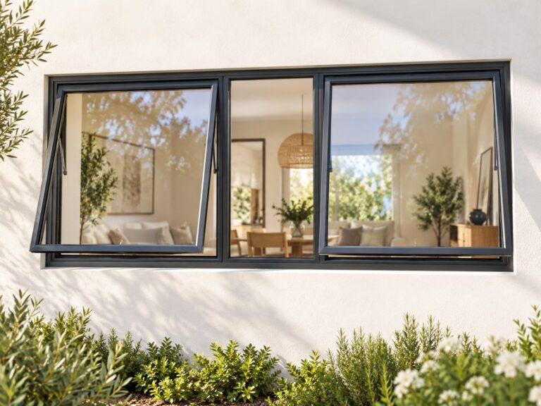 kenzo ptt156c charcoal 1500x600mm top hung window