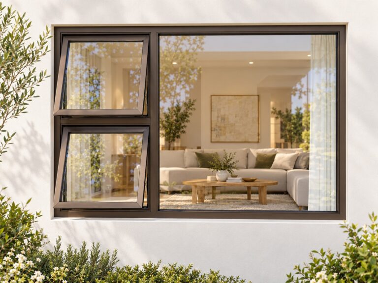kenzo ptt1812lb bronze 1800x1200mm top hung window