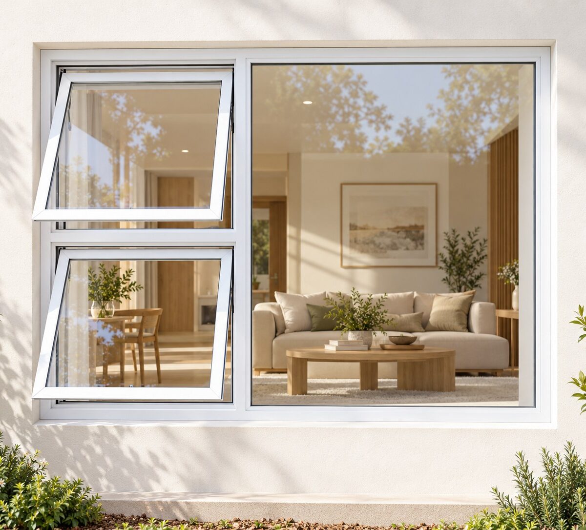 kenzo ptt1812lw white 1800x1200mm top hung window