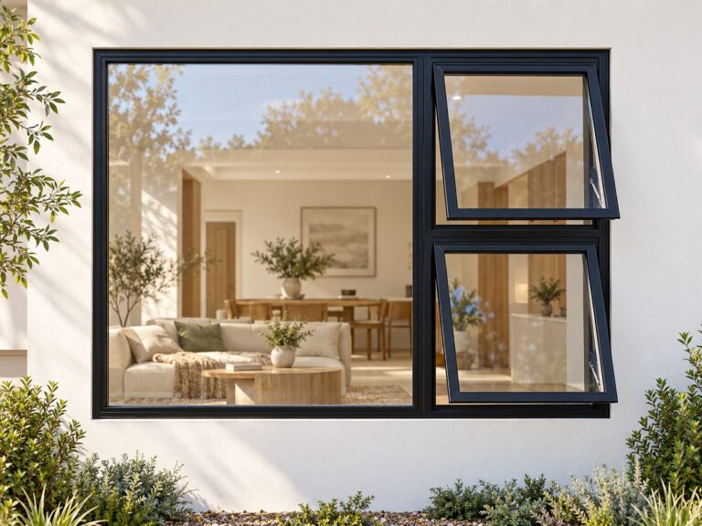 kenzo ptt1812rbl black 1800x1200mm top hung window