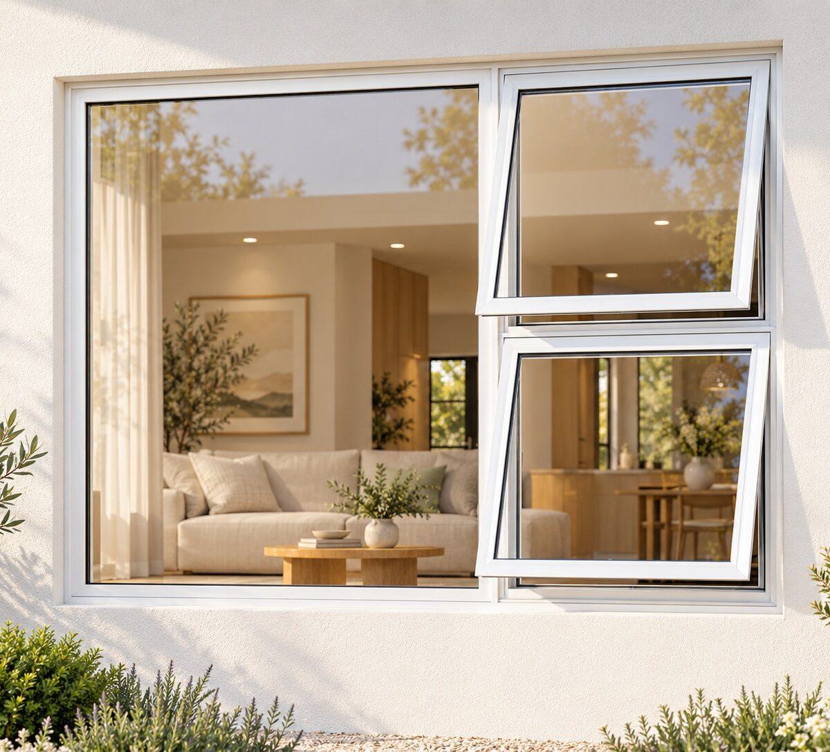 kenzo ptt1812rw white 1800x1200mm top hung window