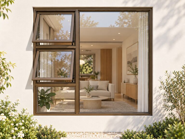 kenzo ptt1815lb bronze 1800x1500mm top hung window