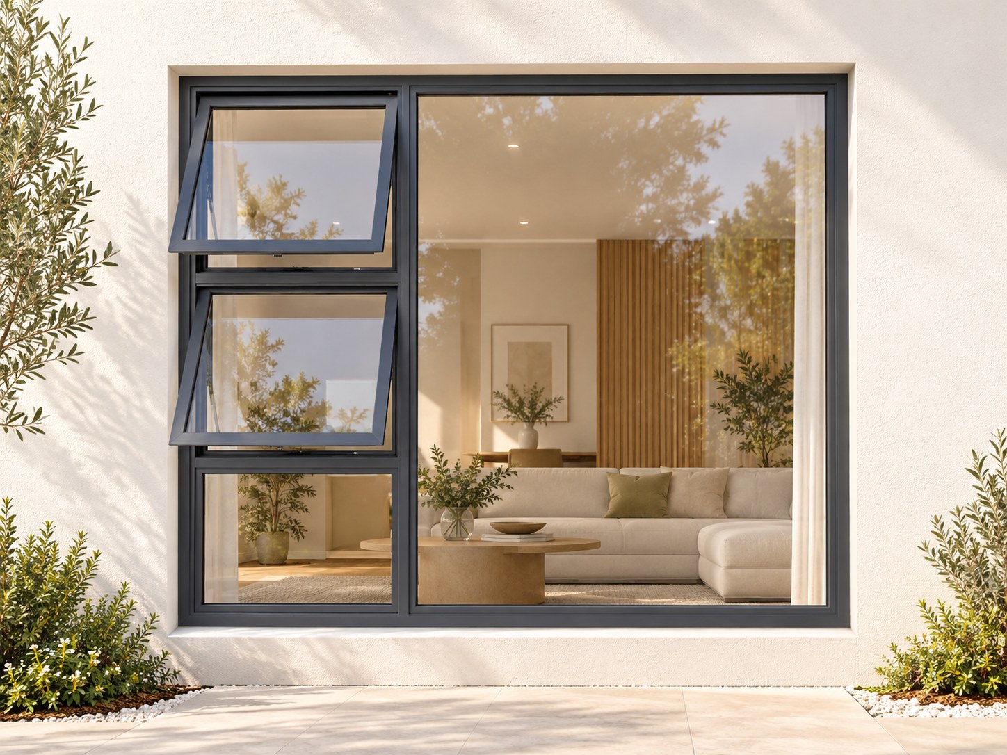 kenzo ptt1815lc charcoal 1800x1500mm top hung window kenzo ptt1815lc charcoal 1800x1500mm top hung window