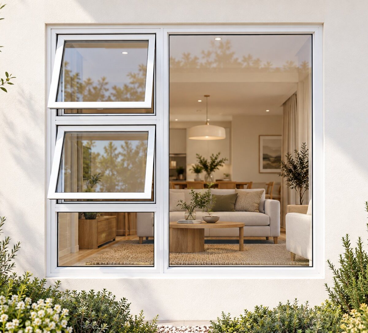kenzo ptt1815lw white 1800x1500mm top hung window