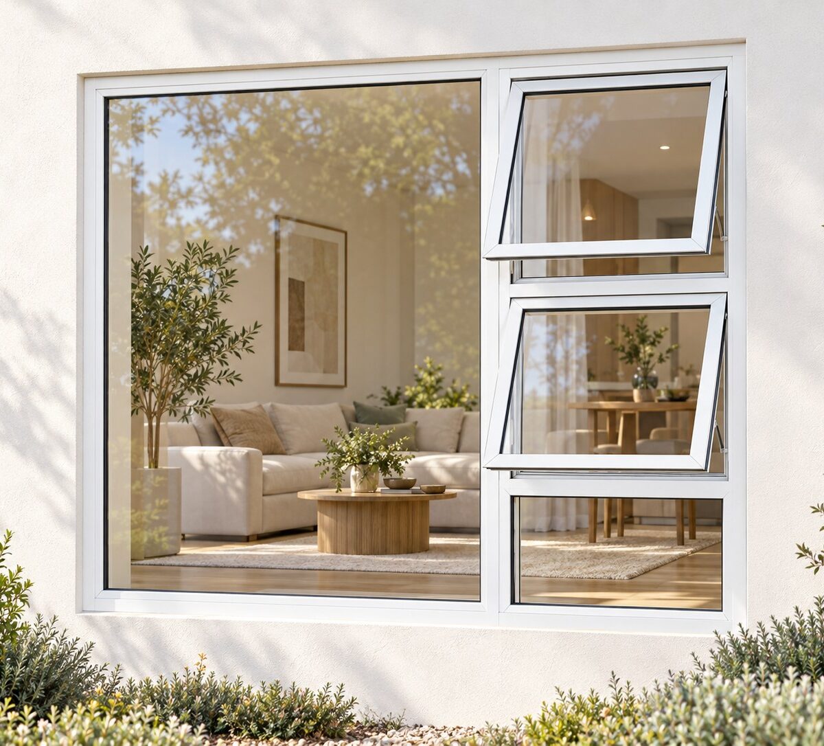 kenzo ptt1815rw white 1800x1500mm top hung window