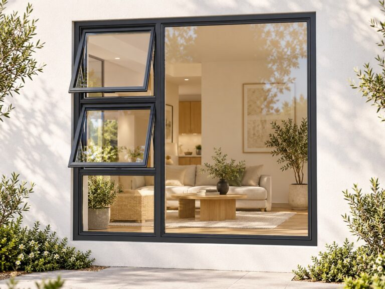 kenzo ptt1818lc charcoal 1800x1800mm top hung window
