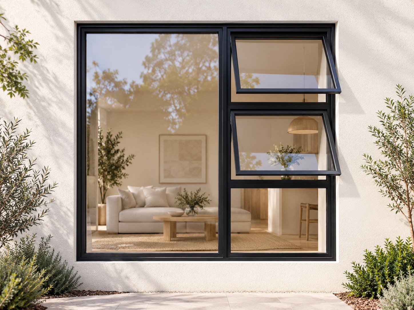 kenzo ptt1818rbl black 1800x1800mm top hung window kenzo ptt1818rbl black 1800x1800mm top hung window