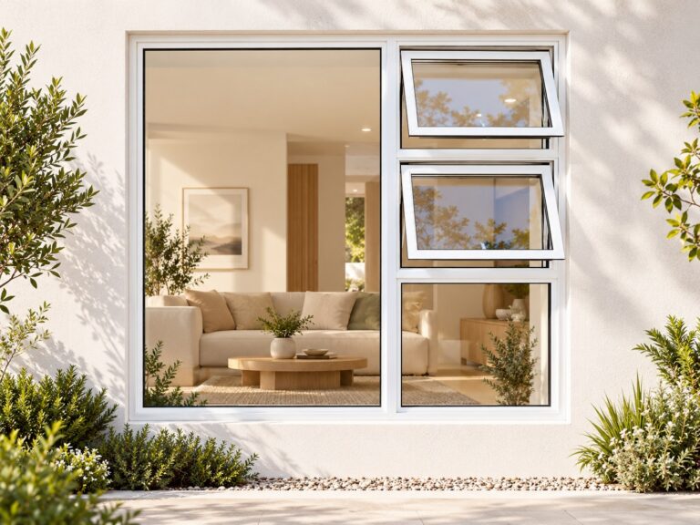 kenzo ptt1818rw white 1800x1800mm top hung window