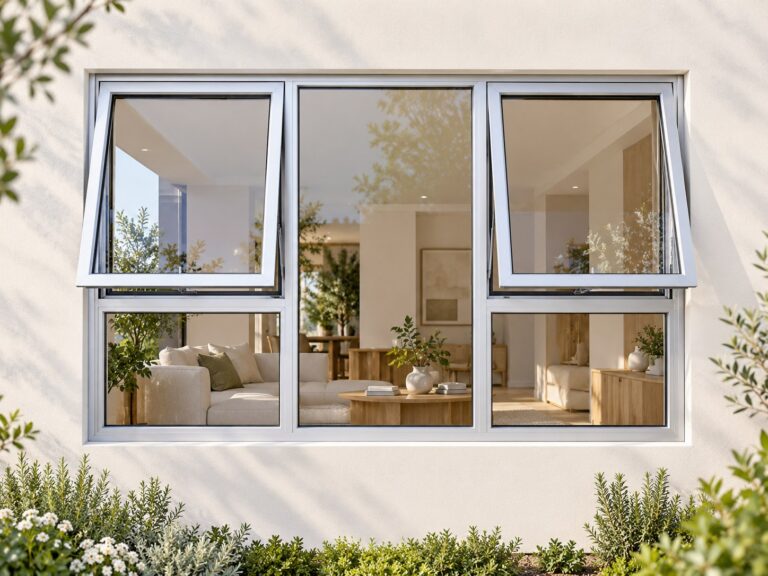 kenzo ptt189s silver 1800x900mm top hung window
