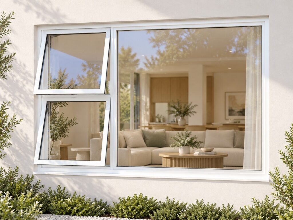 Left Two Openers with Fixed Side Pane – lifestyle illustration