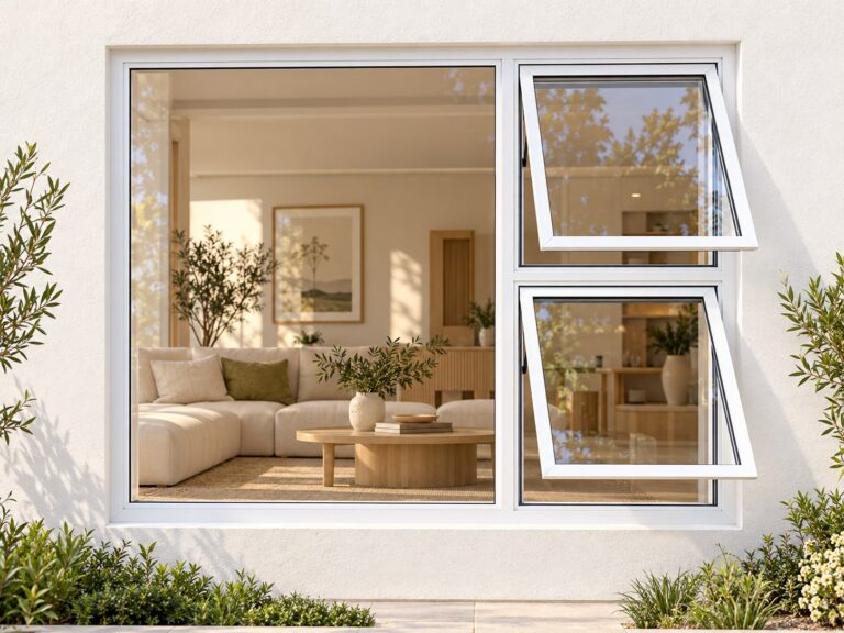 kenzo ptt2112rw white 2100x1200mm top hung window