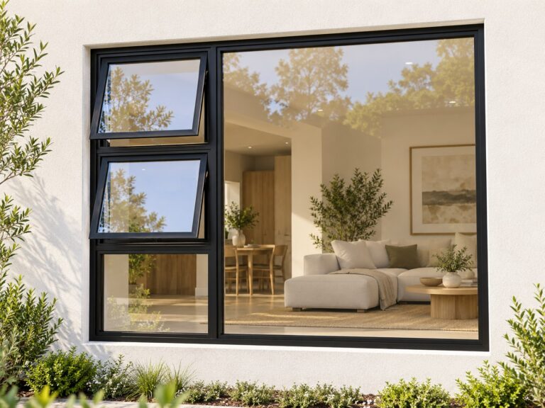 kenzo ptt2115lbl black 2100x1500mm top hung window