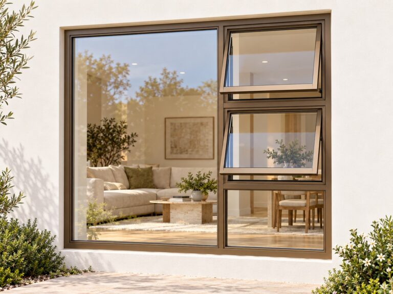 kenzo ptt2115rb bronze 2100x1500mm top hung window