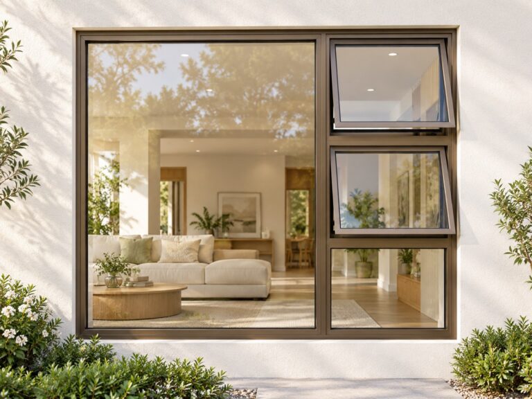 kenzo ptt2118rb bronze 2100x1800mm top hung window