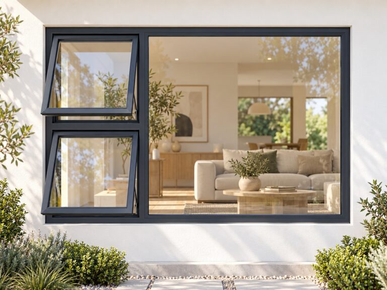 kenzo ptt2412lc charcoal 2400x1200mm top hung window