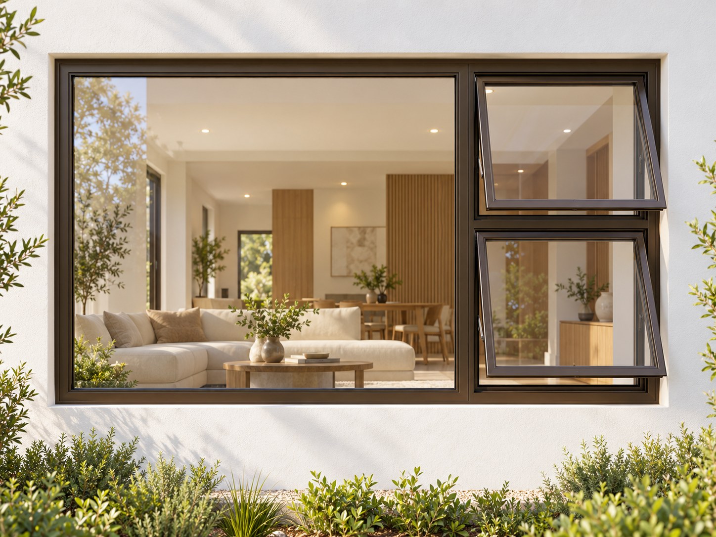 kenzo ptt2412rb bronze 2400x1200mm top hung window kenzo ptt2412rb bronze 2400x1200mm top hung window