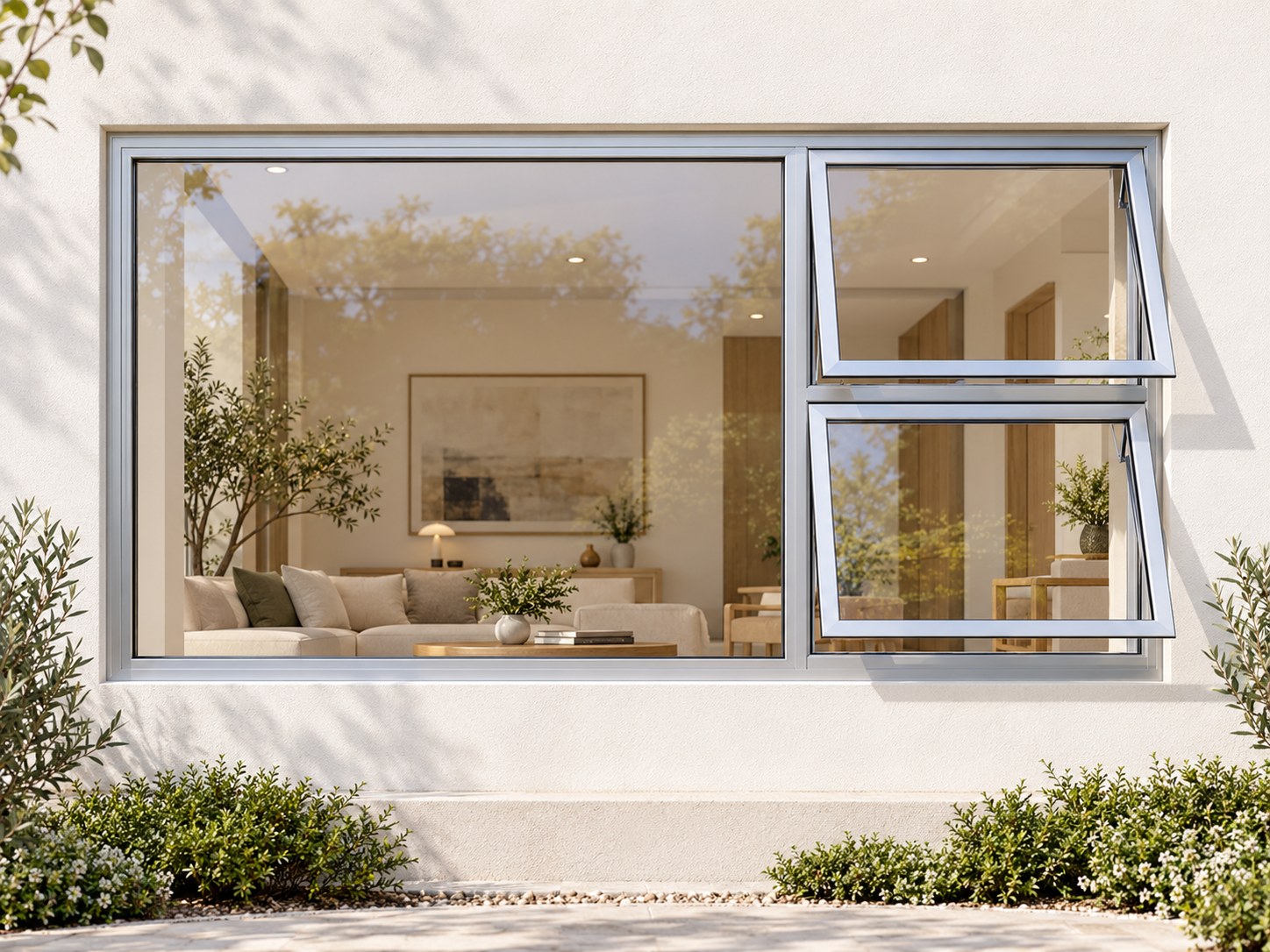 kenzo ptt2412rs silver 2400x1200mm top hung window kenzo ptt2412rs silver 2400x1200mm top hung window