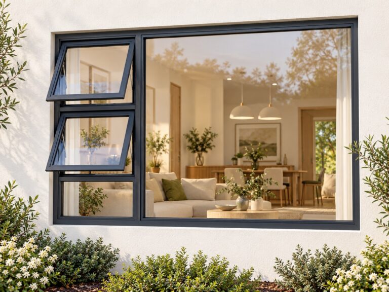 kenzo ptt2415lc charcoal 2400x1500mm top hung window