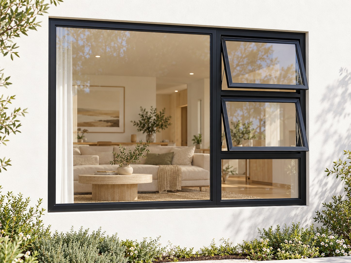 kenzo ptt2415rbl black 2400x1500mm top hung window kenzo ptt2415rbl black 2400x1500mm top hung window