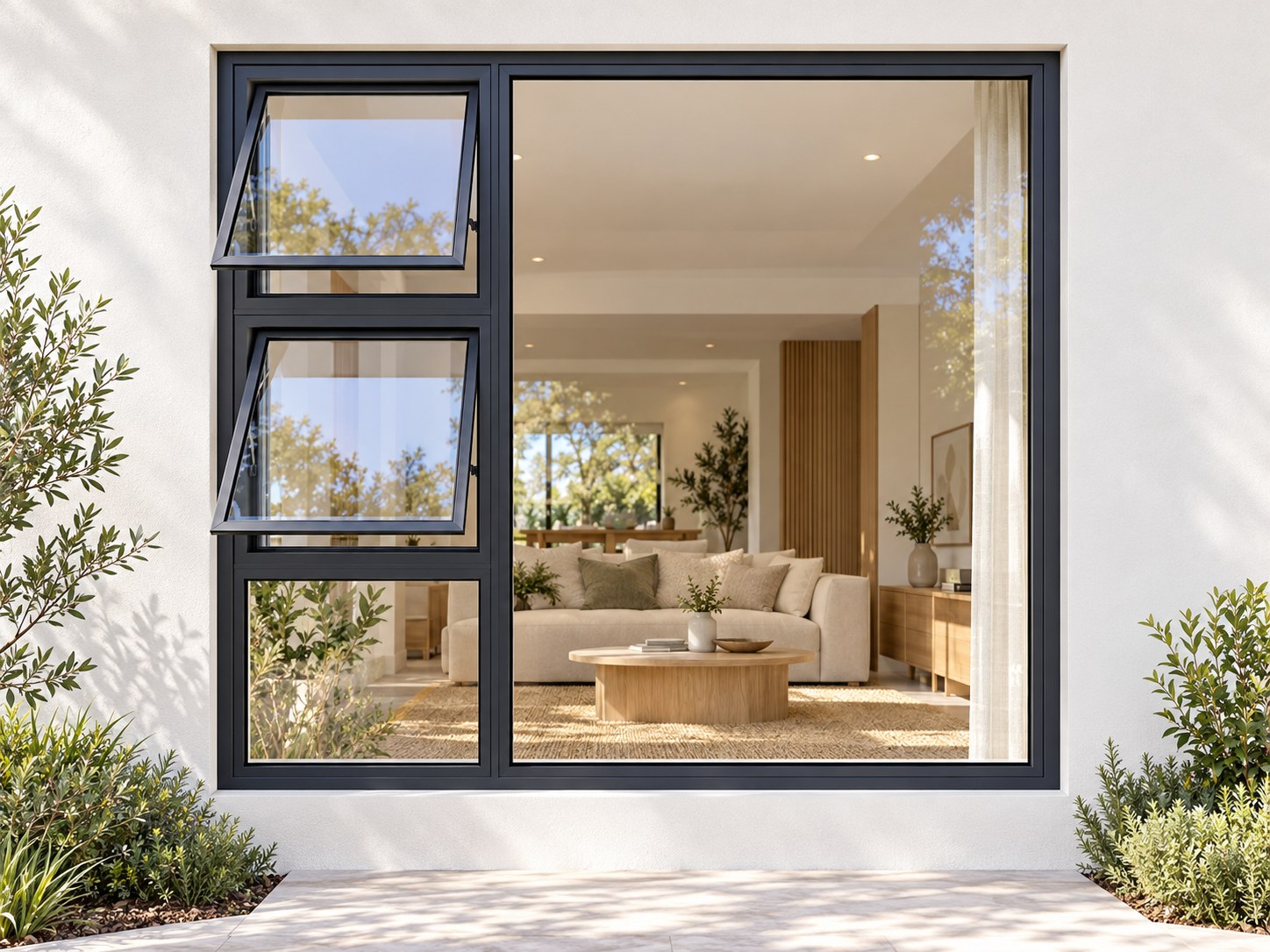 kenzo ptt2418lc charcoal 2400x1800mm top hung window kenzo ptt2418lc charcoal 2400x1800mm top hung window
