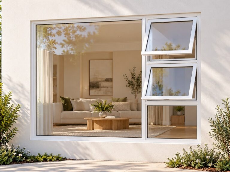 kenzo ptt2418rw white 2400x1800mm top hung window