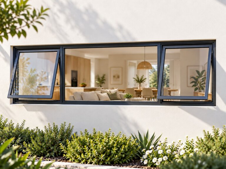 kenzo ptt244c charcoal 2400x400mm top hung window