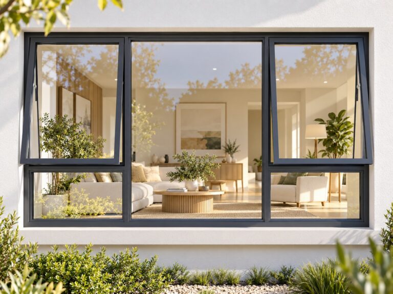 kenzo ptt249c charcoal 2400x900mm top hung window