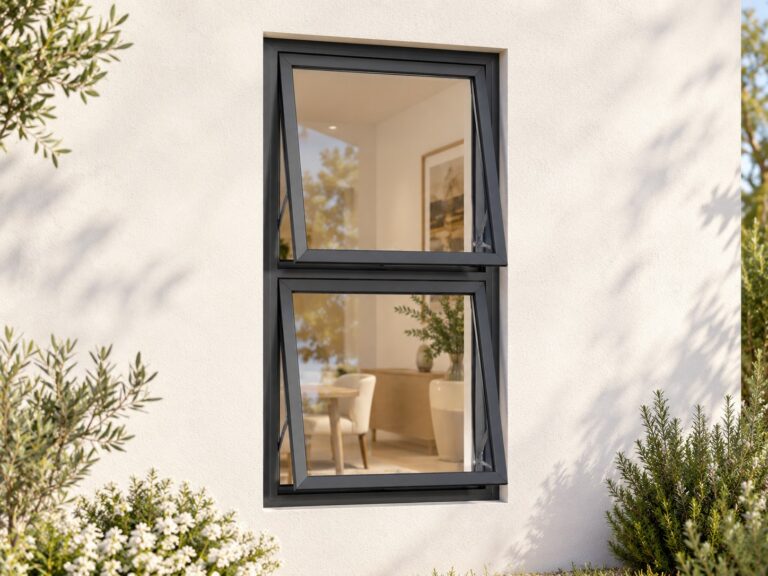 kenzo ptt612c charcoal 600x1200mm top hung window