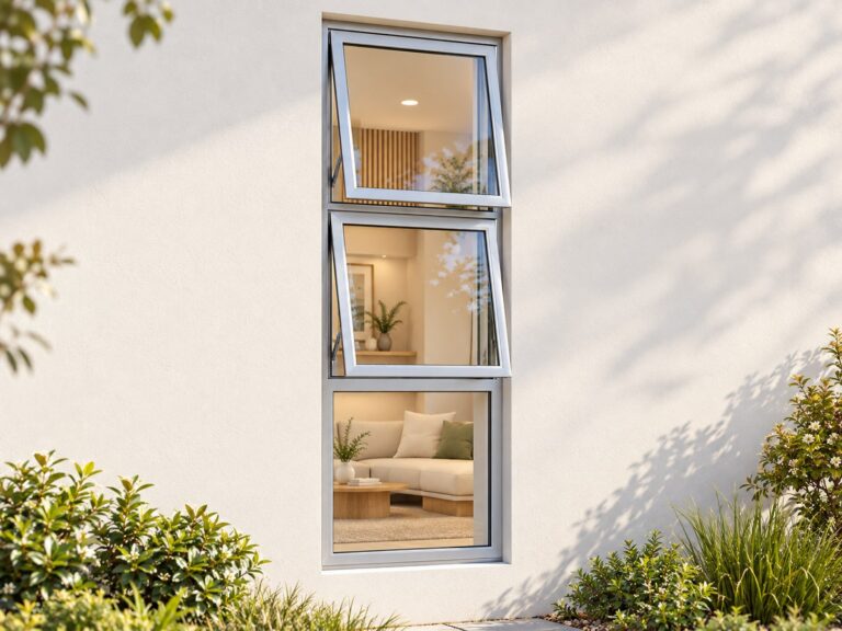 kenzo ptt618s silver 600x1800mm top hung window