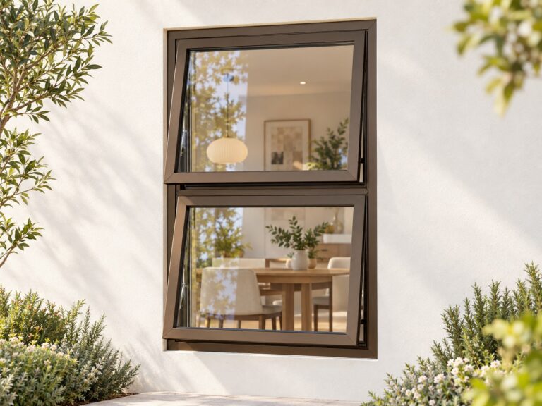 kenzo ptt912b bronze 900x1200mm top hung window