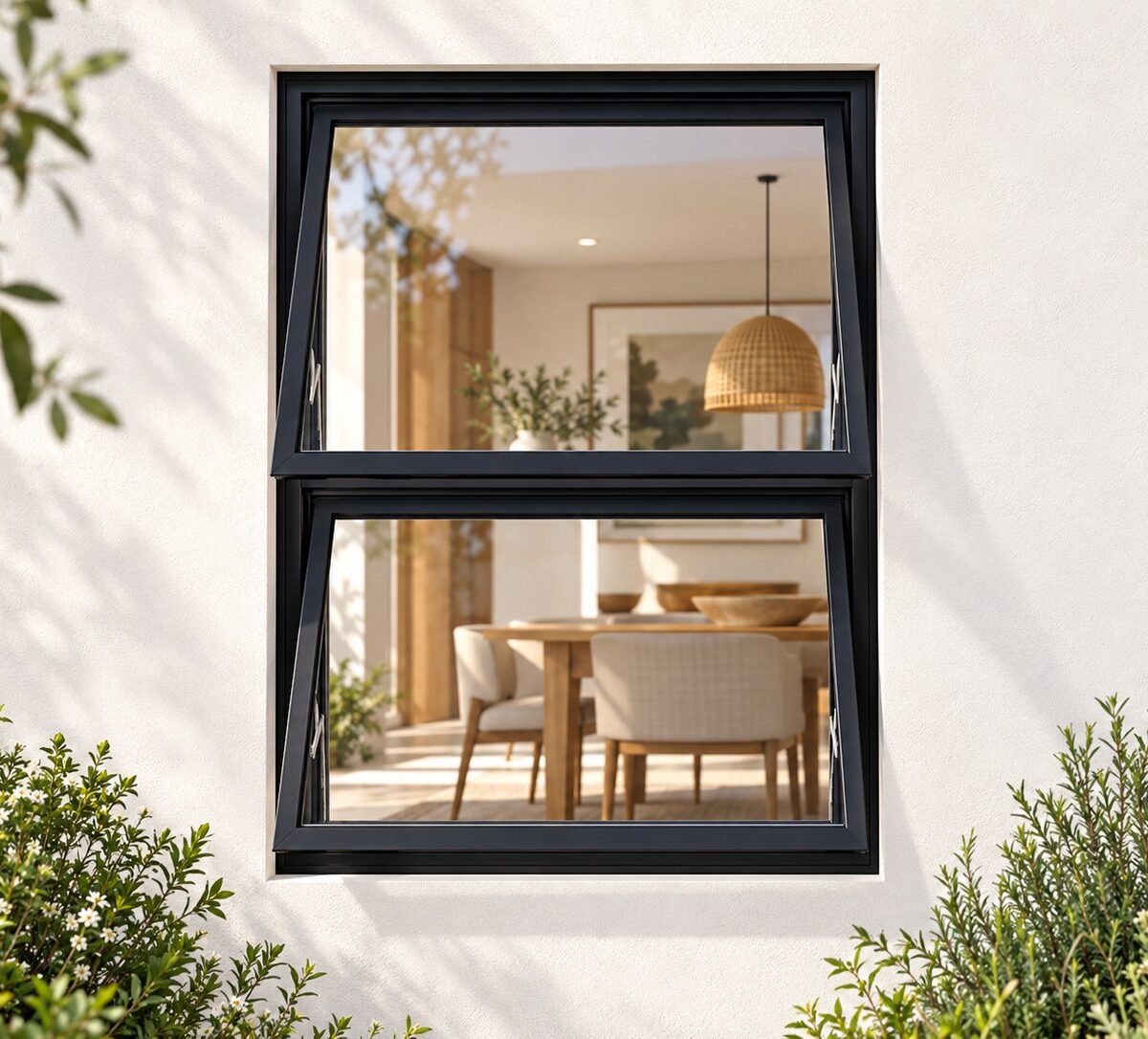 kenzo ptt912bl black 900x1200mm top hung window