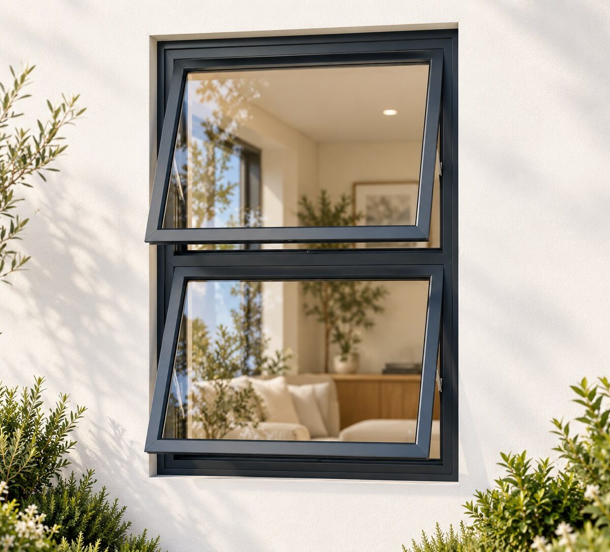 kenzo ptt912c charcoal 900x1200mm top hung window