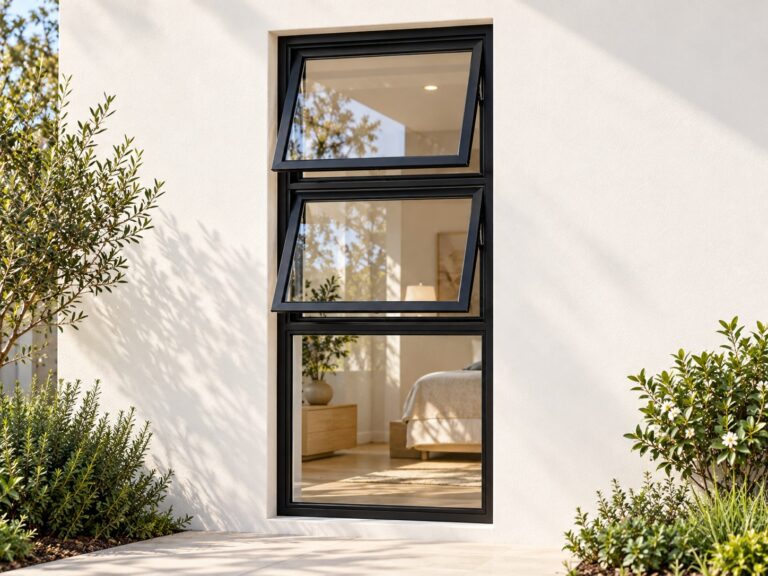 kenzo ptt918bl black 900x1800mm top hung window
