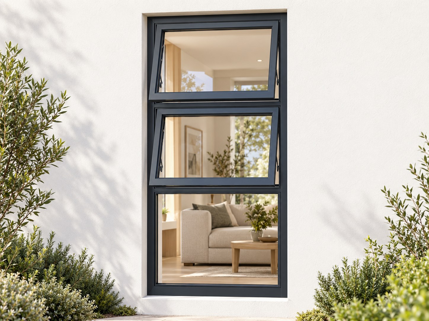 kenzo ptt918c charcoal 900x1800mm top hung window kenzo ptt918c charcoal 900x1800mm top hung window