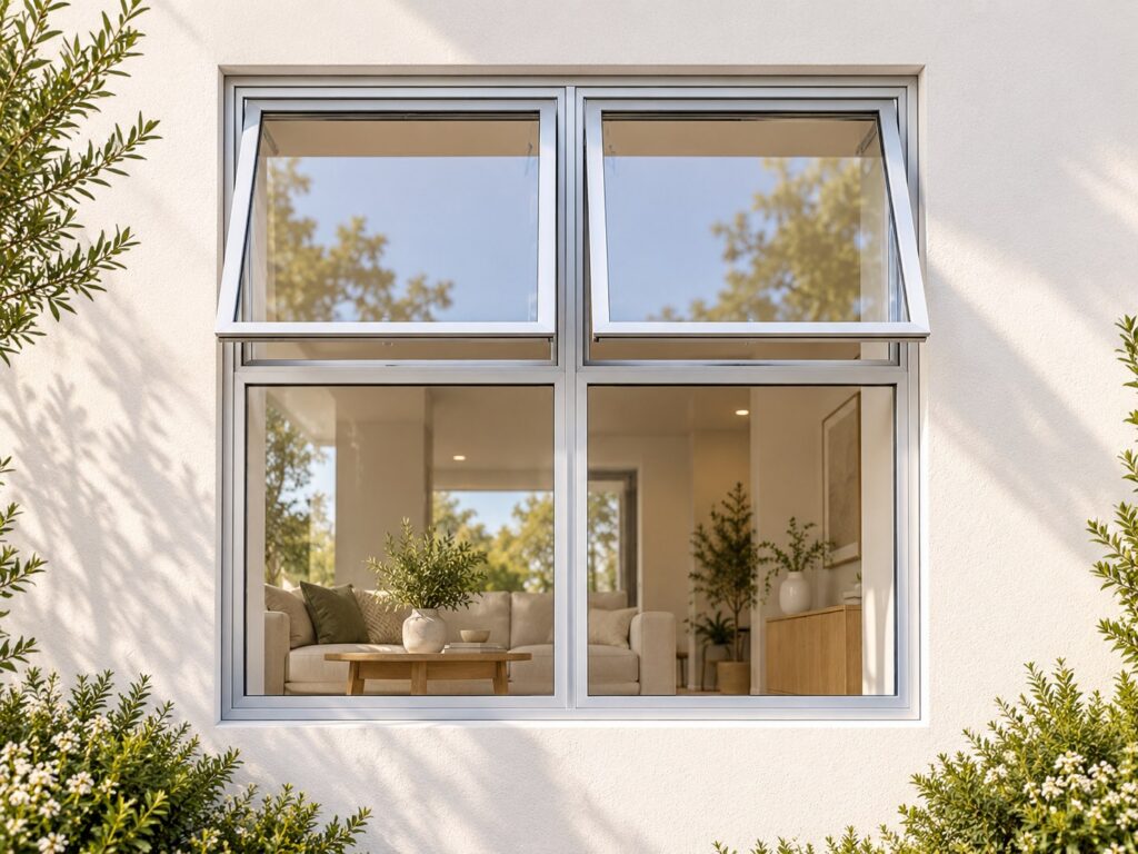 Two Upper Openers with Fixed Lower Panes – lifestyle illustration