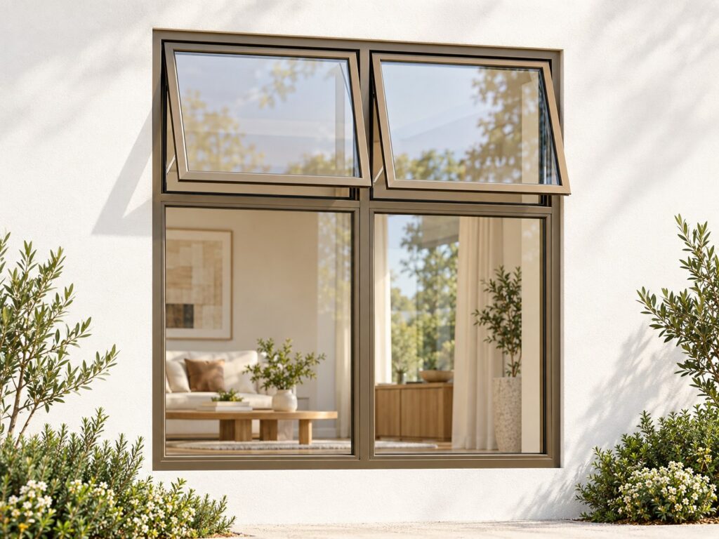 Two Upper Openers with Fixed Lower Panes – lifestyle illustration