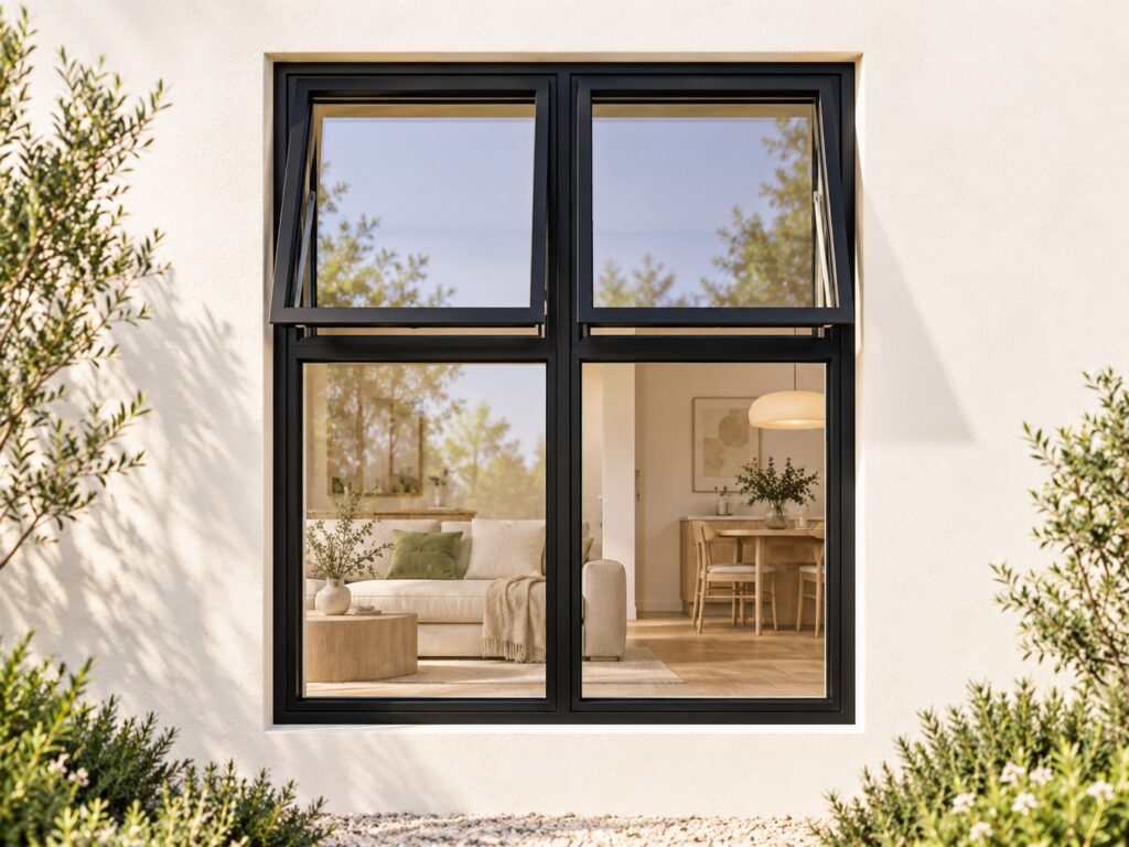 Two Upper Openers with Fixed Lower Panes – lifestyle illustration
