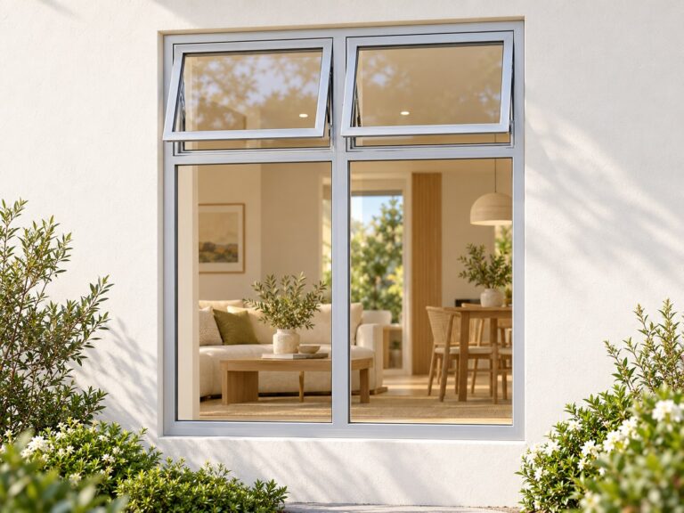 kenzo ptth1215s silver 1200x1500mm top hung window