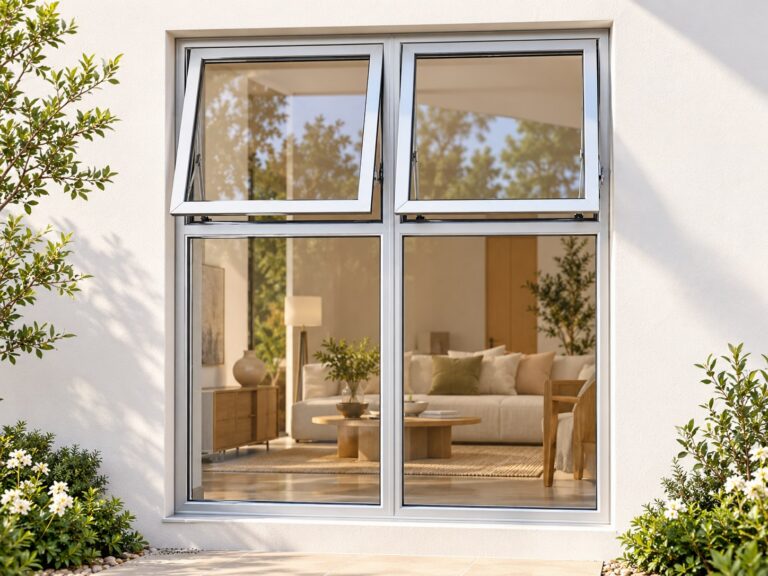 kenzo ptth1218s silver 1200x1800mm top hung window