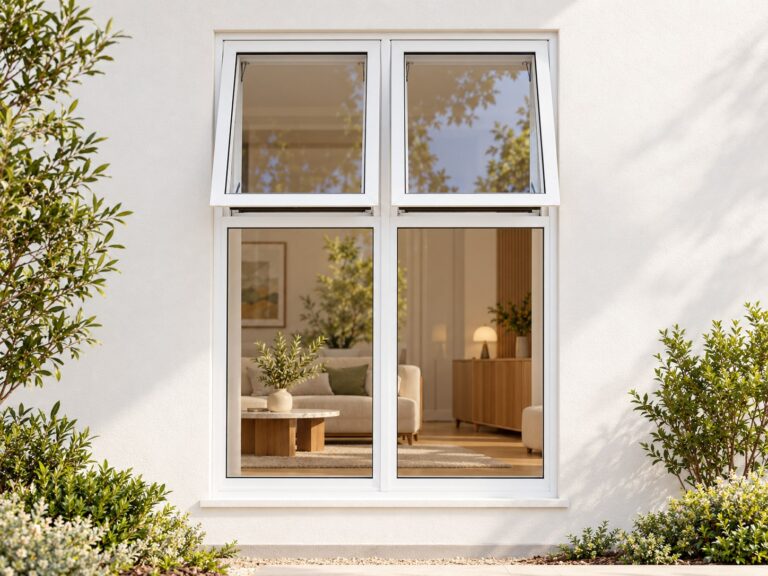 kenzo ptth1218w white 1200x1800mm top hung window