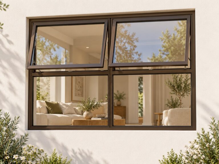 kenzo ptth1512b bronze 1500x1200mm top hung window