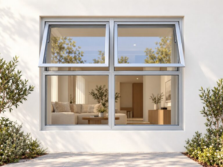 kenzo ptth1512s silver 1500x1200mm top hung window