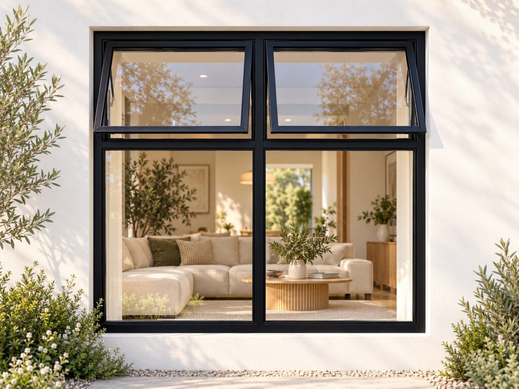 Two Upper Openers with Fixed Lower Panes – lifestyle illustration