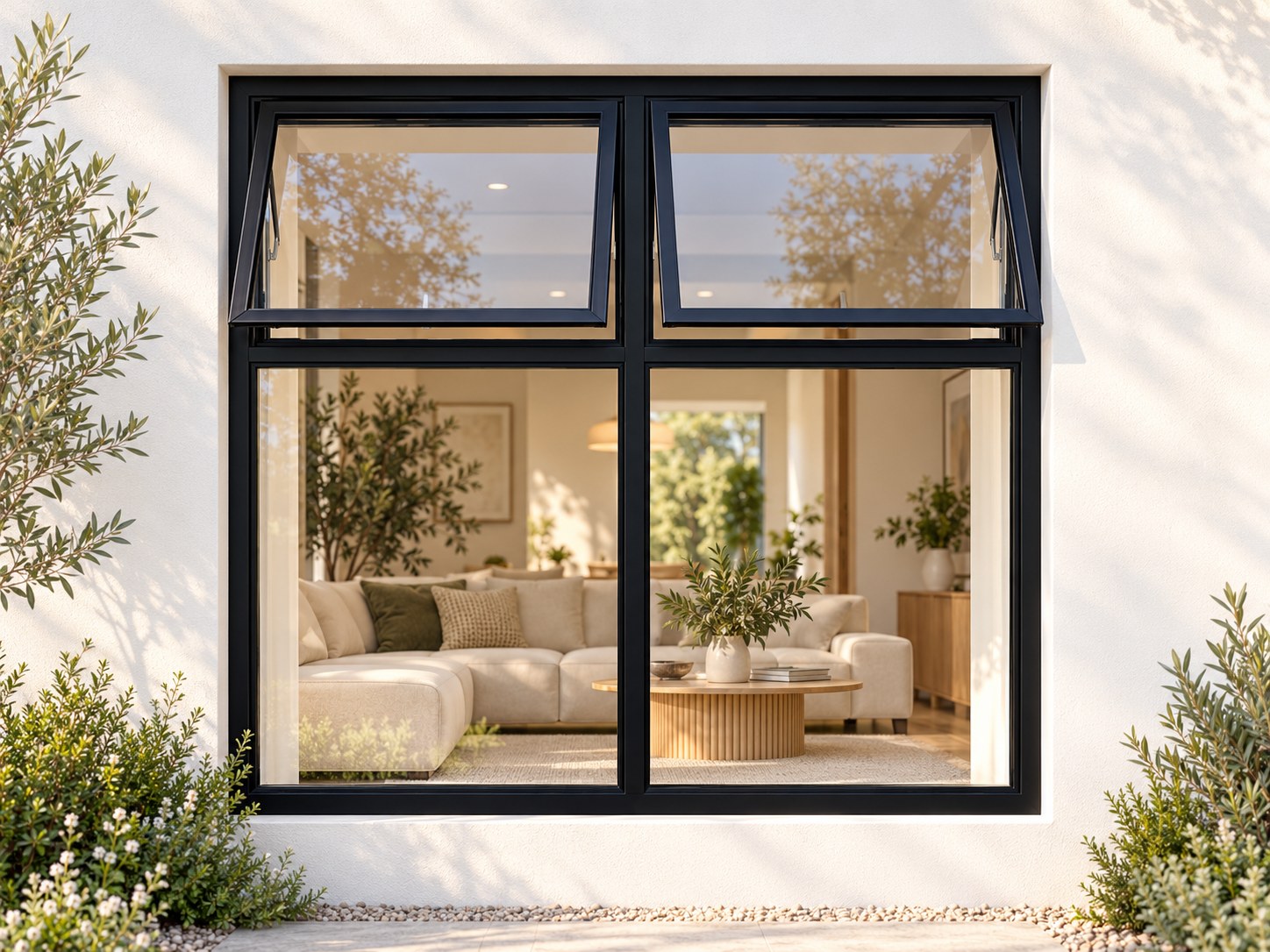 kenzo ptth1515bl black 1500x1500mm top hung window kenzo ptth1515bl black 1500x1500mm top hung window