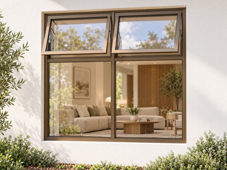 kenzo ptth1518b bronze 1500x1800mm top hung window