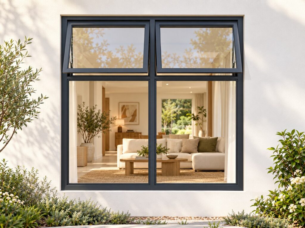 Two Upper Openers with Fixed Lower Panes – lifestyle illustration